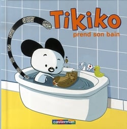 Tikiko t3 prend son bain