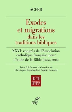 Exodes et migrations dans les traditions bibliques