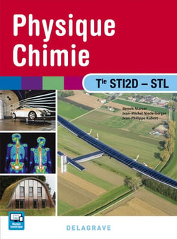 Physique chimie Tle STI2DL/STL (2016) - Manuel élève