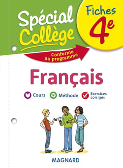 Spécial collège : français - 4e - fiches
