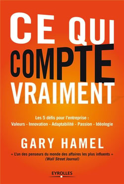 Ce qui compte vraiment - les 5 défis pour l'entreprise - valeurs, innovation, adaptabilité, passion, philosophie