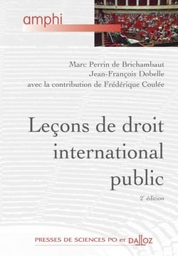 Leçons de droit international public (2e édition)