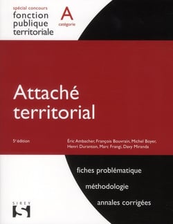 Attache Territorial : Categorie A