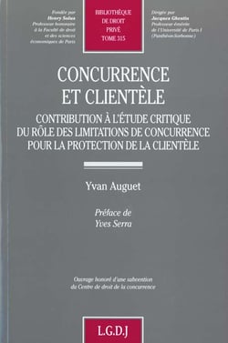 Concurrence et clientele - vol315