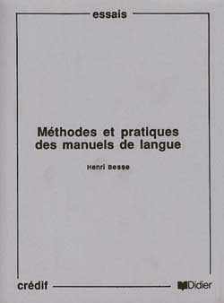 Methodes et pratiques des manuels de langue  - livre