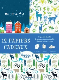 Papiers cadeaux créatifs hygge