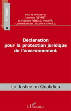 Déclaration pour la protection juridique de l'environnement