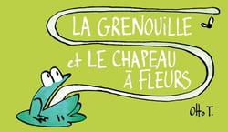 La grenouille et le chapeau à fleur