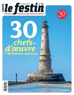 Revue Le Festin n.111 : 30 chefs-d'oeuvre de Nouvelle-Aquitaine