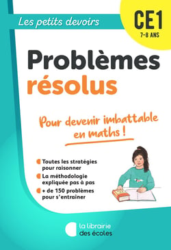 Les petits devoirs : problèmes résolus : CE1 (édition 2022)