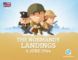 The Normandy landings : 6 june 1944