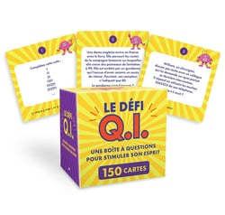 Le Défi Q.I. ! : Une boîte de 150 questions pour stimuler son esprit