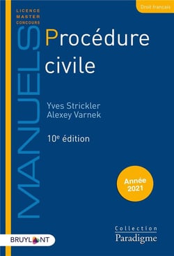 Procédure civile (édition 2021)