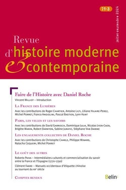 Revue d'Histoire Moderne et Contemporaine n.71