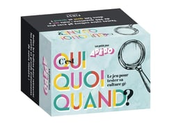C'est qui quoi quand ? le jeu pour tester sa culture gé