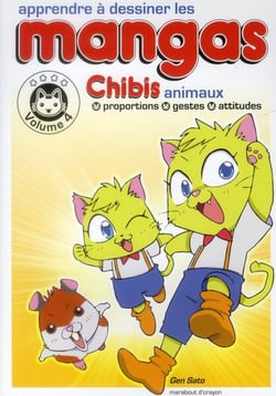 Apprendre à dessiner les mangas t.4 : les chibis : proportions, gestes, attitudes