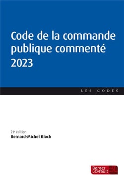 Code de la commande publique commenté (21e édition)