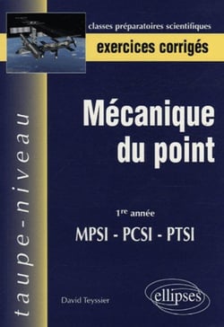 MECANIQUE DU POINT - PTSI