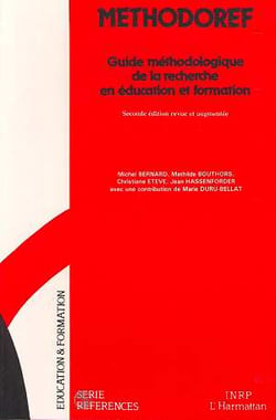 Méthodoref : Guide méthodologique de la recherche en éducation et formation