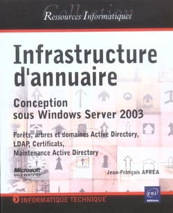 Infrastructure d'annuaire - conception sous windows server 2003