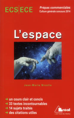 L'espace - thème de culture G HEC 2014