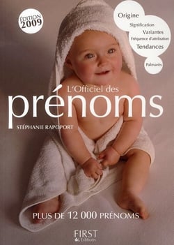 L'officiel des prénoms (édition 2009)