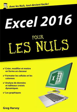 Excel 2016 : Poche Pour Les Nuls