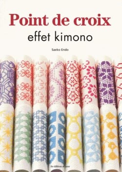 Point de croix - effet kimono