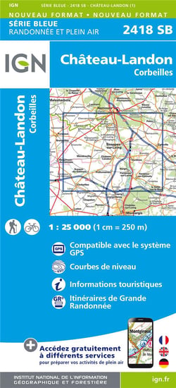 2418Sb Château-Landon.Corbeilles