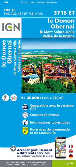 3716Et Le Donon/Obernai/Mont Ste Odile/Vallée De L