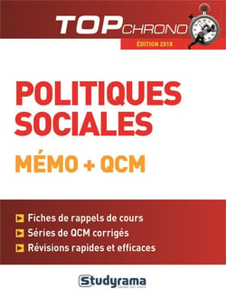 Politiques sociales - mémo + QCM (édition 2018)