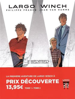 Largo Winch : coffret vol.1 : Tomes 1 et 2 : l'héritier - le groupe W