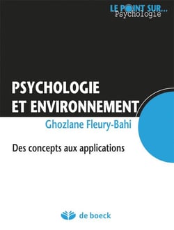Psychologie et environnement - des concepts aux applications