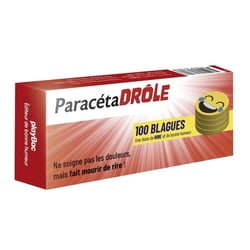 Paracétadrôle : 100 blagues - Une dose de rire et de bonne humeur