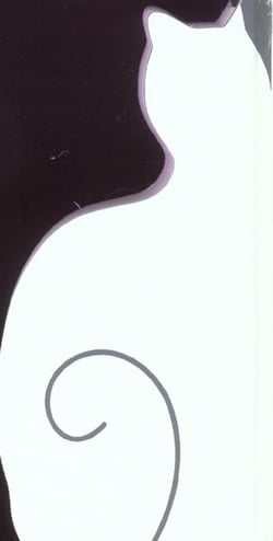 La langue aux chats - chat blanc