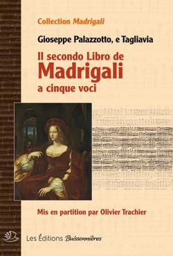 Madrigali  a cinque voci : libro secondo palazotto