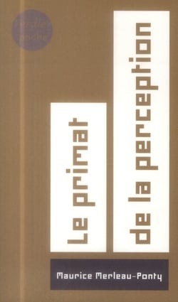 Le primat de la perception