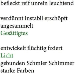 Wolfgang Tillmans : gesättigtes licht