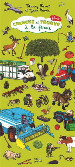 Cherche et trouve géant - à la ferme