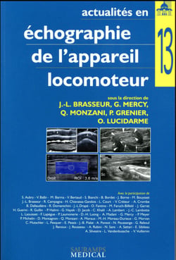 Actualités en échographie de l'appareil locomoteur Tome 13