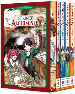 Le prince alchimiste : coffret Tomes 1 à 4