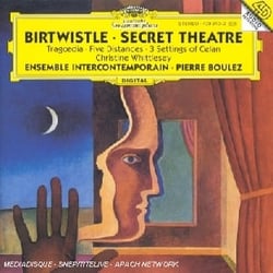 Secret Theatre-Tragoedia-Five Distances-3 Settings Of Celan