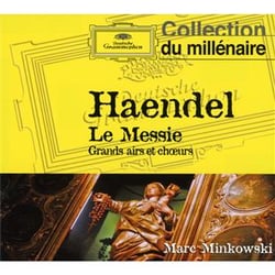 Le messie : grands airs et choeurs