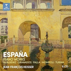 Piano works by Albéniz, Granados, Falla, Mompou, Turina