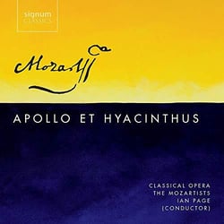 Mozart : Apollo et Hyacinthus / The Mozartists