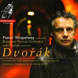 Dvorák : Concerto for Cello & Orchestra in B Minor & Symphonic Variations for Orchestra on "I Am Fid
