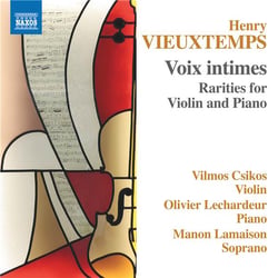 Voix intimes - Pièces rares pour violon et piano