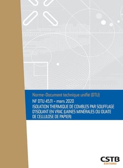 NF DTU 45.11 isolation thermique de combles par soufflage d'isolant en vrac