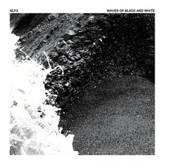 Waves of black and white