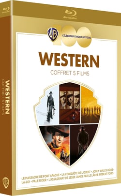 100 ans Warner - Coffret 5 films - Western